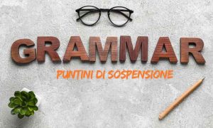 I puntini di sospensione