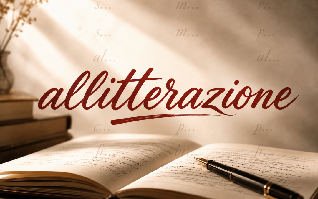 Allitterazione: significato, esempi e funzione