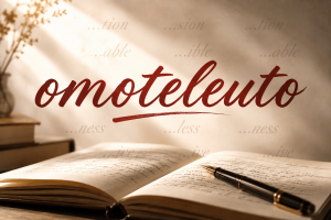 omoteleuto